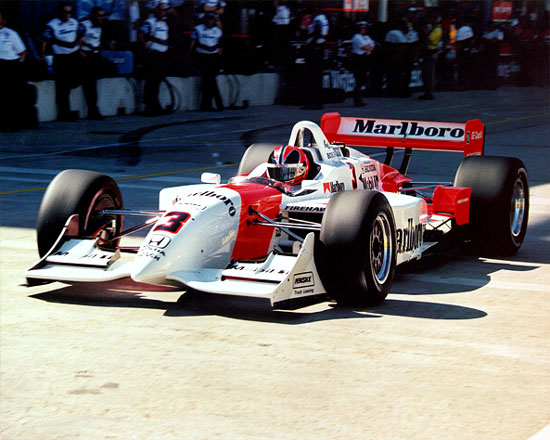 Leaving the pits, Houston 2000