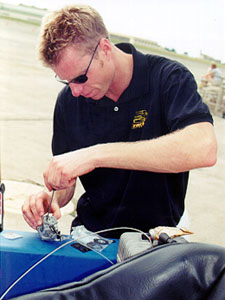 Fixing the carburetor