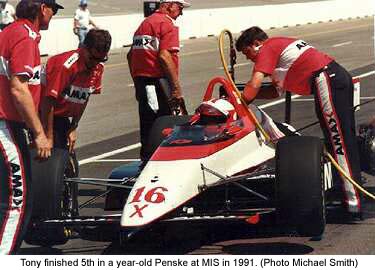 final days as driver in 91