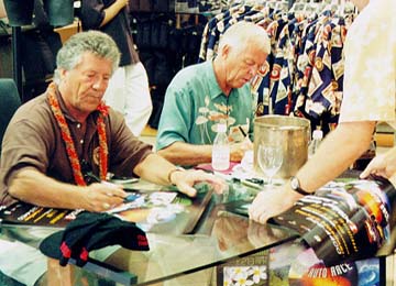 Mario and Rutherford at work