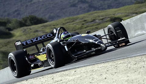 Da Matta at Laguna Seca Test